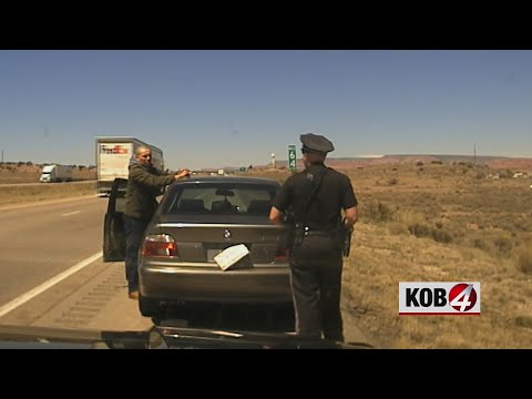 Dash cam video shows murder suspect attack New Mexico State Police officer