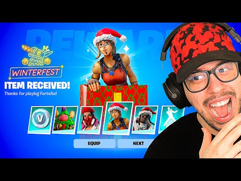 Fortnite *WINTERFEST* is HERE! (Free Gifts, New Items, New Skins)