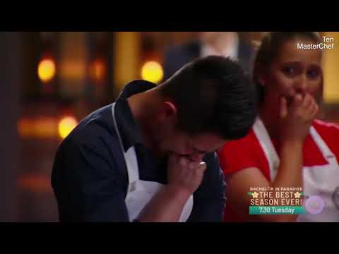 Poernomo collapses as he&#039;s eliminated in emotional MasterChef finale