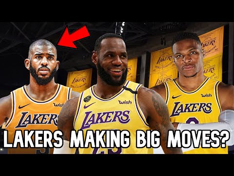 Los Angeles Lakers TRADING For Chris Paul or Russell Westbrook? Lakers rumors