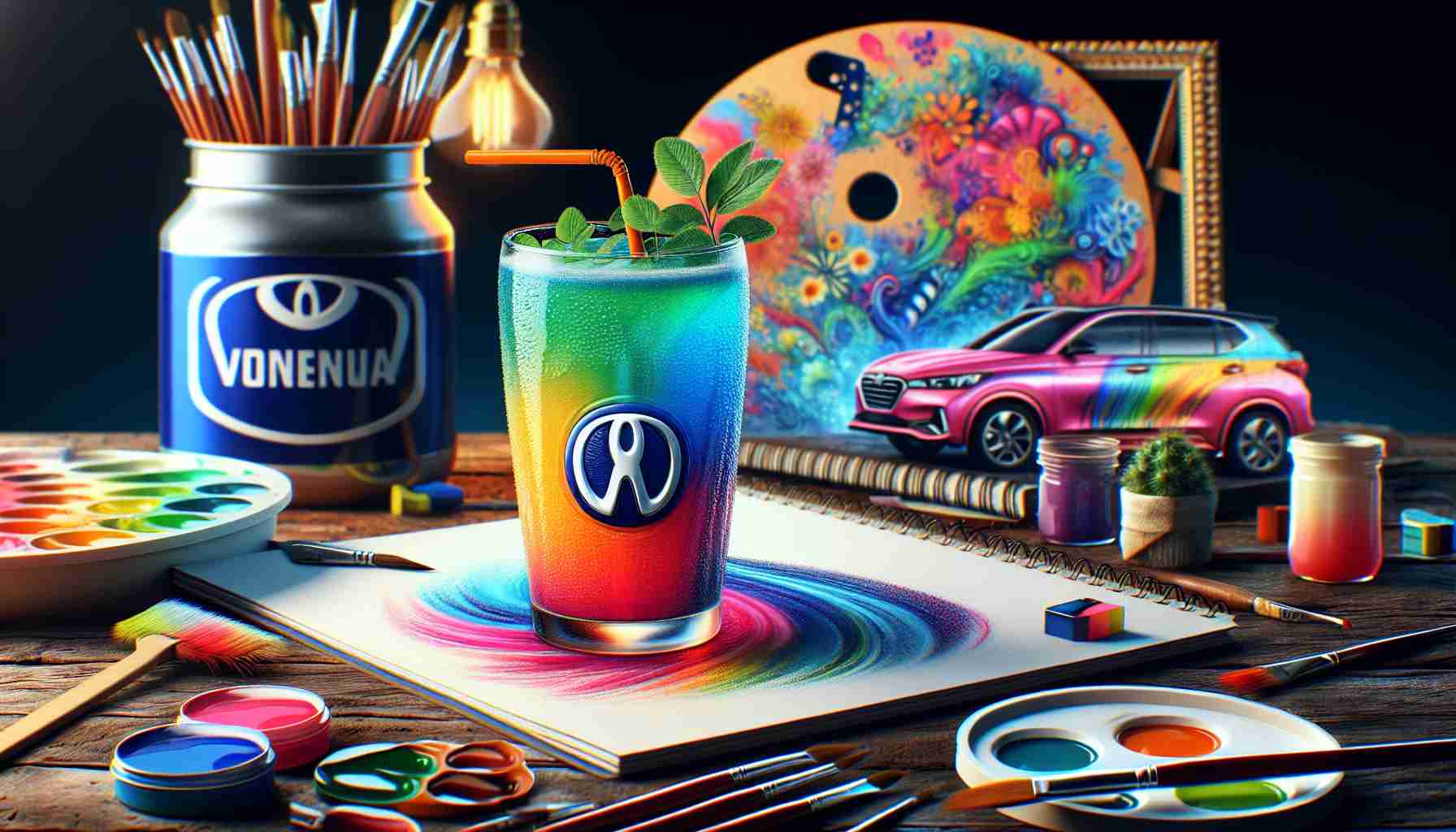 Chevy Collaborates with Local Artist for a Vibrant New Beverage 