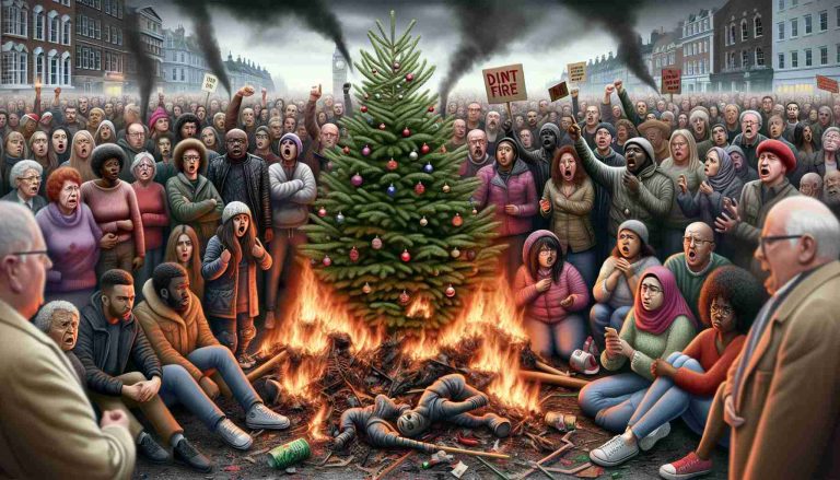 Protests Spark After Christmas Tree Torched! Fears Loom Over Festivities!